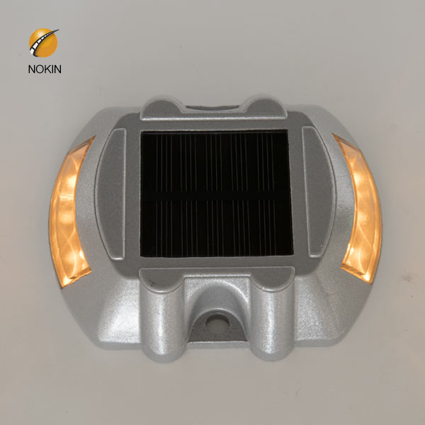 Solar Cat Eyes Road Stud Amber Color For Walkway